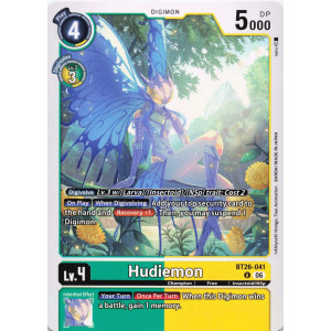 Digimon TCG BT26-041 Hudiemon U TIMELESS BONDS Card Game