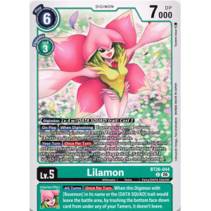 Digimon TCG BT26-044 Lilamon U TIMELESS BONDS Card Game
