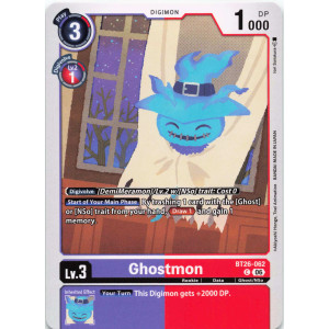 Digimon TCG BT26-062 Ghostmon C TIMELESS BONDS Card Game