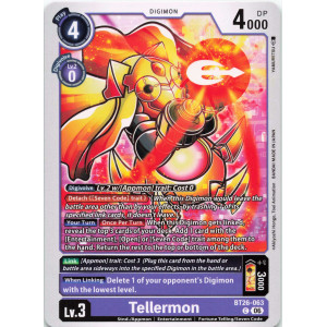 Digimon TCG BT26-063 Tellermon C TIMELESS BONDS Card Game
