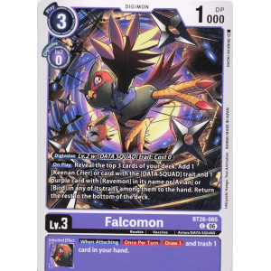 Digimon TCG BT26-065 Falcomon C TIMELESS BONDS Card Game