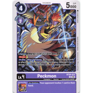 Digimon TCG BT26-072 Peckmon C TIMELESS BONDS Card Game