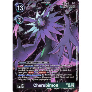 Digimon TCG BT26-078 Cherubimon R TIMELESS BONDS Card Game