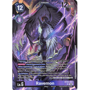 Digimon TCG BT26-082 Ravemon SR TIMELESS BONDS Card Game