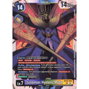 Digimon TCG BT26-083 Junomon: Hysteric Mode SR TIMELESS BONDS Card Game