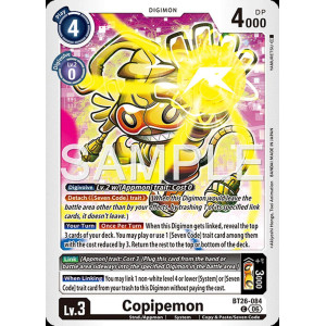 Digimon TCG BT26-084 Copipemon C TIMELESS BONDS Card Game