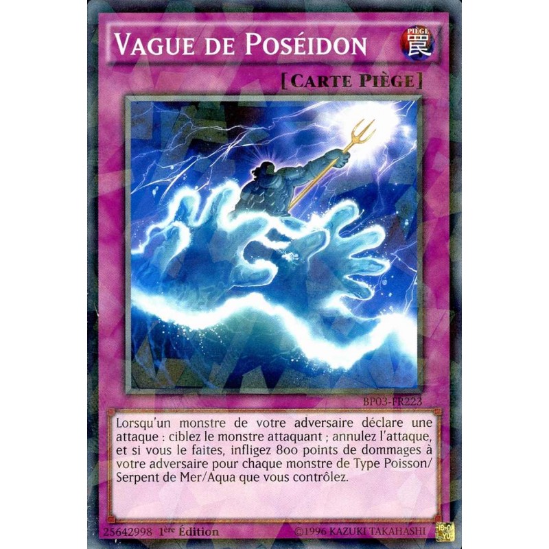 Purchase Sf Bp03 Fr223 Poseidon Wave Battle Pack 3 Monster League Yu Gi Oh Cartajouer