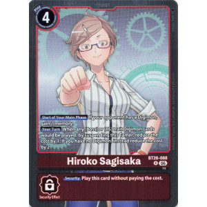 Digimon TCG BT26-088 Hiroko Sagisaka R TIMELESS BONDS Card Game