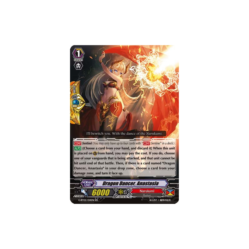 Vanguard_TCG_card_G-BT02_014EN_RR_Dragon_Dancer_Anastasia_Soaring_Ascent_of_Gale_Blossom