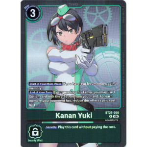 Digimon TCG BT26-090 Kanan Yuki R TIMELESS BONDS Card Game