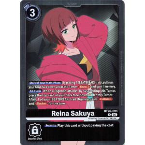 Digimon TCG BT26-093 Reina Sakuya R TIMELESS BONDS Card Game