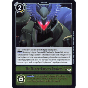 Digimon TCG BT26-097 The Thunder Emperor Awakens R TIMELESS BONDS Card Game