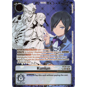 Digimon TCG BT26-104AA2 Kunlun AA/2SEC TIMELESS BONDS Card Game