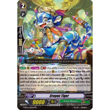 Vanguard_TCG_card_G-BT02_019EN_RR_Crayon_Tiger_Soaring_Ascent_of_Gale_Blossom