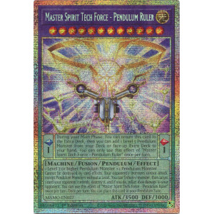 Yu-Gi-Oh TCG MAMO-EN027 STAR Master Spirit Tech Force - Pendulum Ruler Magnificent Monsters