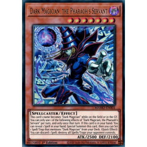 Yu-Gi-Oh TCG MAMO-EN001 UR Dark Magician, the Pharaoh's Servant Magnificent Monsters