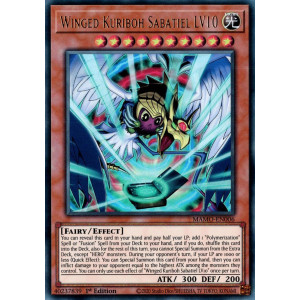 Yu-Gi-Oh TCG MAMO-EN006 UR Winged Kuriboh Sabatiel LV10 Magnificent Monsters
