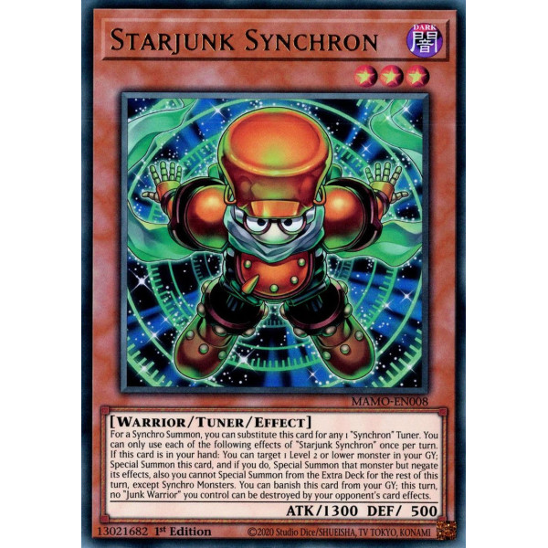 Yu-Gi-Oh TCG MAMO-EN008 UR Starjunk Synchron Magnificent Monsters