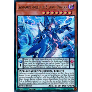 Yu-Gi-Oh TCG MAMO-EN015 UR Astrograph Sorcerer, the Starfrost Magician Magnificent Monsters