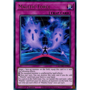 Yu-Gi-Oh TCG MAMO-EN024 UR Malefic Force Magnificent Monsters