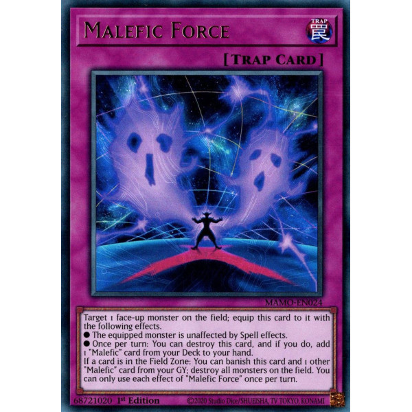 Yu-Gi-Oh TCG MAMO-EN024 UR Malefic Force Magnificent Monsters