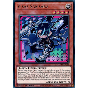 Yu-Gi-Oh TCG MAMO-EN033 UR Visas Samsara Magnificent Monsters
