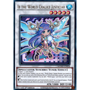 Yu-Gi-Oh TCG MAMO-EN034 UR Ib the World Chalice Justiciar Magnificent Monsters