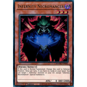 Yu-Gi-Oh TCG MAMO-EN041 UR Infernity Necromancer Magnificent Monsters