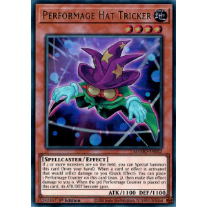 Yu-Gi-Oh TCG MAMO-EN042 UR Performage Hat Tricker Magnificent Monsters