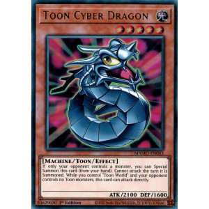 Yu-Gi-Oh TCG MAMO-EN043 UR Toon Cyber Dragon Magnificent Monsters