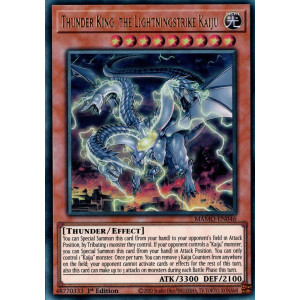 Yu-Gi-Oh TCG MAMO-EN046 UR Thunder King, the Lightningstrike Kaiju Magnificent Monsters