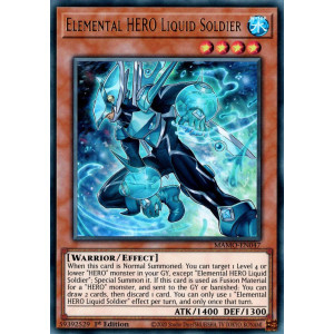 Yu-Gi-Oh TCG MAMO-EN047 UR Elemental HERO Liquid Soldier Magnificent Monsters