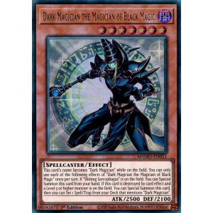 Yu-Gi-Oh TCG MAMO-EN051 UR Dark Magician the Magician of Black Magic Magnificent Monsters