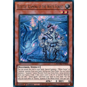 Yu-Gi-Oh TCG MAMO-EN054 UR Elzette, Azamina of the White Forest Magnificent Monsters