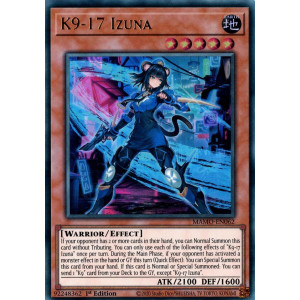Yu-Gi-Oh TCG MAMO-EN062 UR K9-17 Izuna Magnificent Monsters