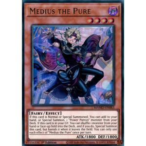 Yu-Gi-Oh TCG MAMO-EN063 UR Medius the Pure Magnificent Monsters