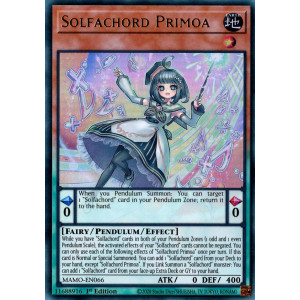 Yu-Gi-Oh TCG MAMO-EN066 UR Solfachord Primoa Magnificent Monsters