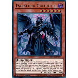 Yu-Gi-Oh TCG MAMO-EN067 UR Darklord Gulgolet Magnificent Monsters