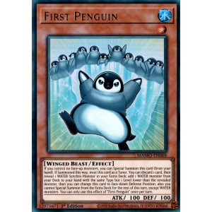 Yu-Gi-Oh TCG MAMO-EN068 UR First Penguin Magnificent Monsters