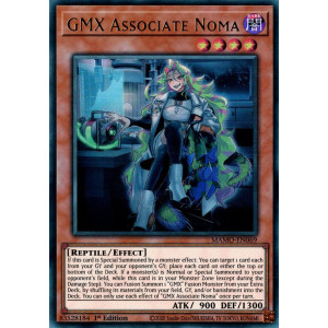Yu-Gi-Oh TCG MAMO-EN069 UR GMX Associate Noma Magnificent Monsters
