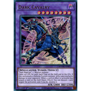 Yu-Gi-Oh TCG MAMO-EN072 UR Dark Cavalry Magnificent Monsters
