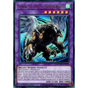 Yu-Gi-Oh TCG MAMO-EN074 UR Chimera the King of Phantom Beasts Magnificent Monsters