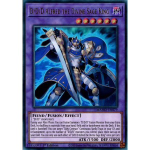 Yu-Gi-Oh TCG MAMO-EN079 UR D/D/D Alfred the Divine Sage King Magnificent Monsters