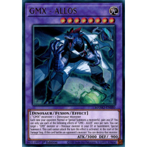 Yu-Gi-Oh TCG MAMO-EN080 UR GMX - ALLOS Magnificent Monsters