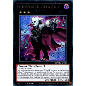 Yu-Gi-Oh TCG MAMO-EN083 UR Ghostrick Alucard Magnificent Monsters