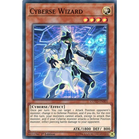 1st Edition SDCL-EN009 - Common 3 x Cyberse Wizard
