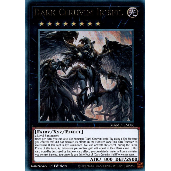Yu-Gi-Oh TCG MAMO-EN086 UR Dark Ceruvim Irisfil Magnificent Monsters