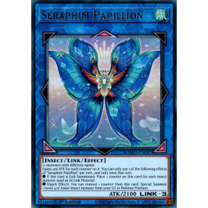 Yu-Gi-Oh TCG MAMO-EN087 UR Seraphim Papillion Magnificent Monsters