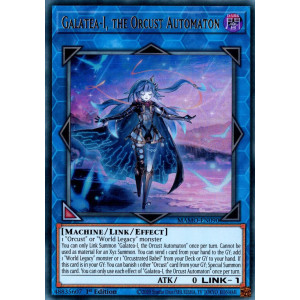 Yu-Gi-Oh TCG MAMO-EN090 UR Galatea-I, the Orcust Automaton Magnificent Monsters