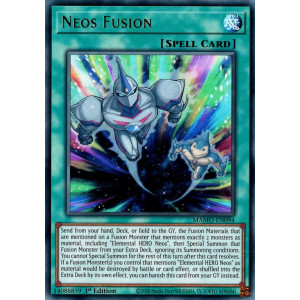 Yu-Gi-Oh TCG MAMO-EN094 UR Neos Fusion Magnificent Monsters